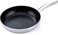 MasterPRO by ALESSI BONES Frying Pan, 9.4 inches (24 cm), BGMP-2212