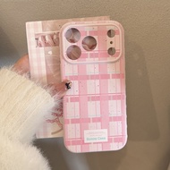 Aesthetic Grid Durable Casing hp Realme C85 Pro C71 Note 60X 70 C75X Casing