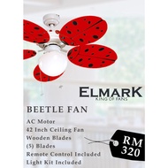 Elmark Ceiling Fan 42" Beetle Fan