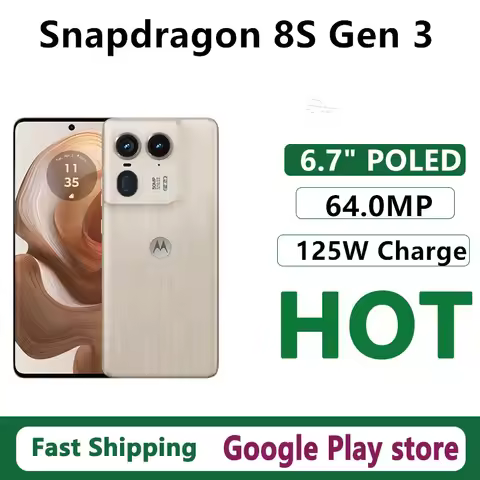 Global Firmware Motorola Moto X50 Ultra Smart Phone 6.7" POLED 144HZ 64.0MP Camera 125W Charge Snapd