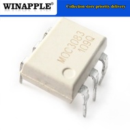 10pcs/lot MOC3083 M0C3083 EL3083 DIP-6 Triac & SCR Output Optocouplers 800VDRM IFT=5mA 6 Pin Optocou