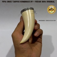 Pipa Once Bahan TARPUS RING PERAK Kombinasi Gg full cristal  Asli Original
