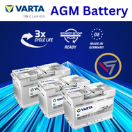 Varta Silver Dynamic AGM Car Battery | D52 E39 F21 G14 H15 | 60Ah 70Ah 80Ah 95Ah 105Ah | Made in Germany