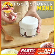 Mini Garlic Chopper Manual Food Chopper Hand Pull Food Processor Mincer Vegetable Grinder Pengisar B