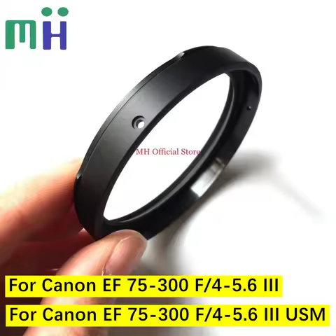 Copy NEW For Canon EF 75-300mm F/4-5.6 III Lens Filter Ring Front UV Thread Barrel Hood Fixed Sleeve