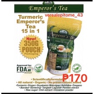 ❉▥♚100% AUTHENTIC EMPEROR'S TURMERIC 15IN1 TEA IN 350 grams JAR &amp; BOTTLE!!!COD!!!