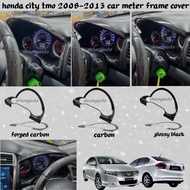 honda city tmo 2008-2013 car Meter cover frame forged carbon fiber accessories skhongauto