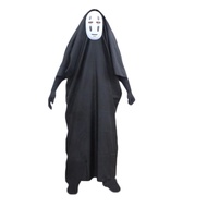 Kostum Hantu Halloween Tanpa Wajah Kostum Cosplay Anime