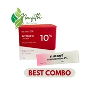 GLICORE 10%/ 10gr Glycore Facial Whitening Cream 8% 10 Grams - Brightens, Rejuvenates Spots