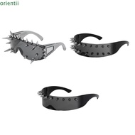 Punk Gothic Glasses, Eyewear Cosplay Costumes Cyber Goggles, Fashion Steampunk Funny Party Street Ph