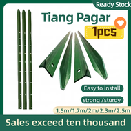 Tiang Pagar Besi/Pagar Cyclone Column  /fence posts/ 1.5m/1.7m /2m /2.3m/ 2.5m/besi tiang pagar/dawa