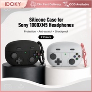 Silicone Earphone Protective Case for WF-1000XM5 Earbuds Game Console Design Shockproof Cover Shell