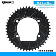 RIRO 110 bcd Road Bike Chainring 46T 48T 50T 52T 54T 56T 58T Semi-Enclosed Narrow wide with bolts Ch