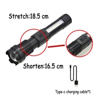 LED Tactical Flashlights strong lantern of 6 modes emergency light for external environment light