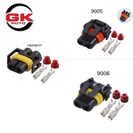 1pcs Car Headlight HB3 / 9005 9006/ HB4 Female Adapter Socket Connector 9005 9006 Plug