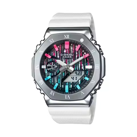 Unisex Sports Digital Watch – World Time, Alloy, LED, Dual Display, World Time, Oak Series G-SHOSU