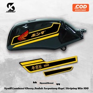 HONDA Win 100 18 Variation Striping Sticker Win 100HONDA