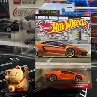 LAMBORGHINI HOTWHEELS AVENTADOR MIURA HOMAGE SLVER SERIES 1/4 Mile
