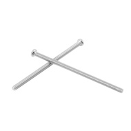 240 X Silver Tone M2 X 40mm 304 Stainless Steel Round Screws Bolt