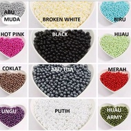 30 Grams Pearl Beads Diameter 8mm White-Mote Beads - Pearl Sequins - Pearl Beads