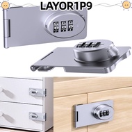 LAYOR1P9 Digit Mechanical Password Lock, Mechanical 3 Digit Cabinet Password Locks, Easy to Install 