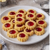 BISKUT TART STAWBERY 🍓(Jem strawberry )
