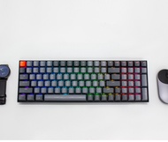 Keychron K4 V2 คีย์บอร์ด คีย์บอร์ดบลูทูธ แบบไร้สาย - Mode 5 . 1 คีย์ภาษาไทย Brown switch-K4 LED One