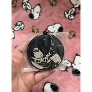 [ New 100% ] Genuine BANDAI Shota Aizawa Anime My Hero Academia Rubber Keychain.