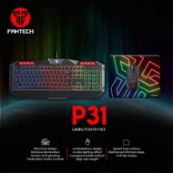 3 IN 1 GAMING KEYBOARD MOUSE AND MOUSEPAD FANTECH P31 POWERPACK