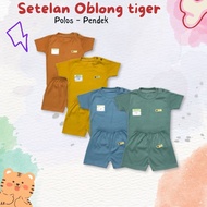 USCITA BABY - SETELAN OBLONG PENDEK POLOS - SETELAN OBLONG BAYI DAN ANAK