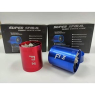 SIMOTA ( TWIN FAN ) SUPER SPIRAL TURBO JET VENTILATOR TWIN FAN 2.5 INCH TURBO CHARGER JET FAN