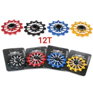 Meijun Pulley Ceramic 12T Wheel guide Pulley RD Bicycle 12T