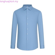 G2000 Men's Long-sleeved Blue Shirt DRY SMART FIT Work Shirt