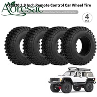 Aoresac 4PCS AX8020 1.9 นิ้วรีโมทคอนโทรลรถล้อยางสำหรับ 1/10 TRX TF2 Redcat Rc4wd scx10 D90 Hpiรถ