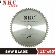 Mata potong kayu circular saw tct saw blade 12 inch 60T NKC circel
