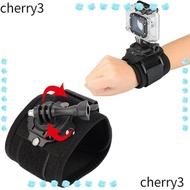 CHERRY 360 Degree Rotation  Camera Handle Mount for  Hero10 9 8 7 6 Xiomi Yi Insta360