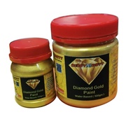 Diamond Gold Paint Heavy Duty [100% ORIGINAL] DOLPHIN 916 GOLD PAINT ( WATER-BASED ) g