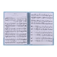 Multifunctional Music Score Holder A4 Size Paper Sheet Document File Organizer Folder with 40 Pocket