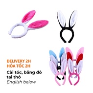 Cute, Colorful Bunny Headband - Cute, Colorful Bunny Headband BBHL124