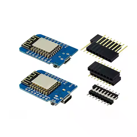 1pcs ESP8266 D1 Mini WIFI Development Board ESP-12F Wemos D1 Mini Nodemcu Lua Iot Board 3.3V Met Pin