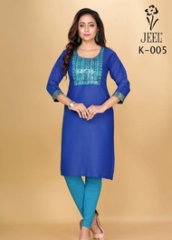 JEEL Embroidery Kurti Collection Ready Stock NEW NEW NEW