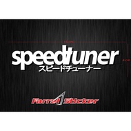 stiker speedtuner sticker speed tuner