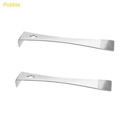 Picbliss 2Pcs Steel Hives Management Tools Portable Hives Maintenance Tools Steel Scrapers for Hives