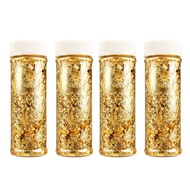 2G Edible Gold Leaf Foil Cooking Drink Food Dessert Cake Ice Cream Decoration