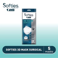 Termurah masker softies 3D Mask Surgical 5 masks
