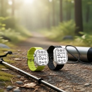 Silicone Sport Strap for Apple Watch 44mm 45mm 40mm 41mm 42mm 49mm Compatible with Series 3-9 SE Ult