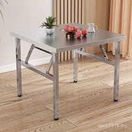 Thickened Treatment Table Party Square Table Home Study Table Dining Table Fire Table Stall Barbecue