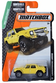 Matchbox Lamborghini LM002, Explorers 83/120 - yellow Matchbox Lamborghini LM002, Explorers 83/120 -