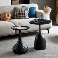 Round Bedside Modern Coffee Table Combination Mobile Small Side Table Small Apartment Side Table Sim