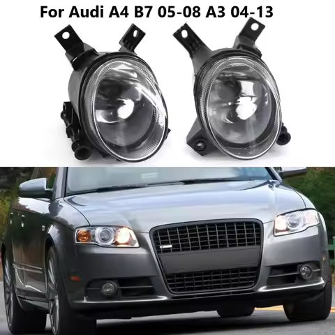 Left Right Car Front Bumper Fog Light Lamps For Audi A4 S4 Avant B7 2005-2008 A3 2004-2013 8E0941699